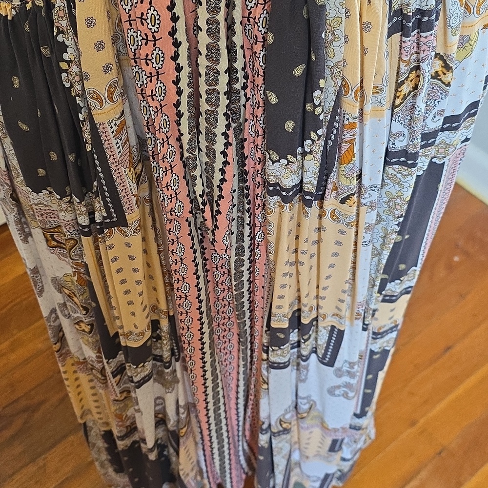 Matilda Jane Knockout Maxi Dress Boho Patchwork Sleeveless Festival Size M - Picture 7 of 14